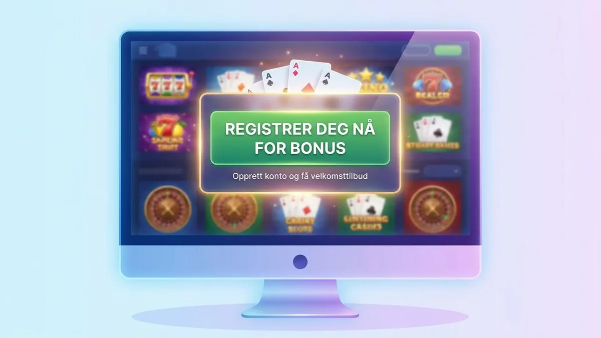 Registrer deg med bonus